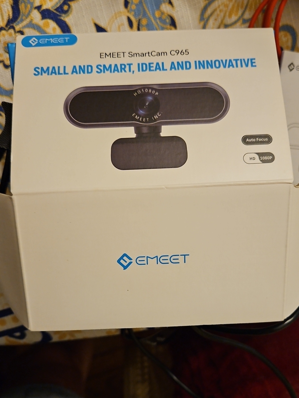 EMEET SmartCam C965 HD 1080P Webcam - Black